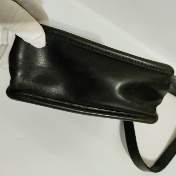 Vintage Coach Murphy Willis Turnlock Smooth Leather Crossbody Bag 9930 - Picture 9 of 16